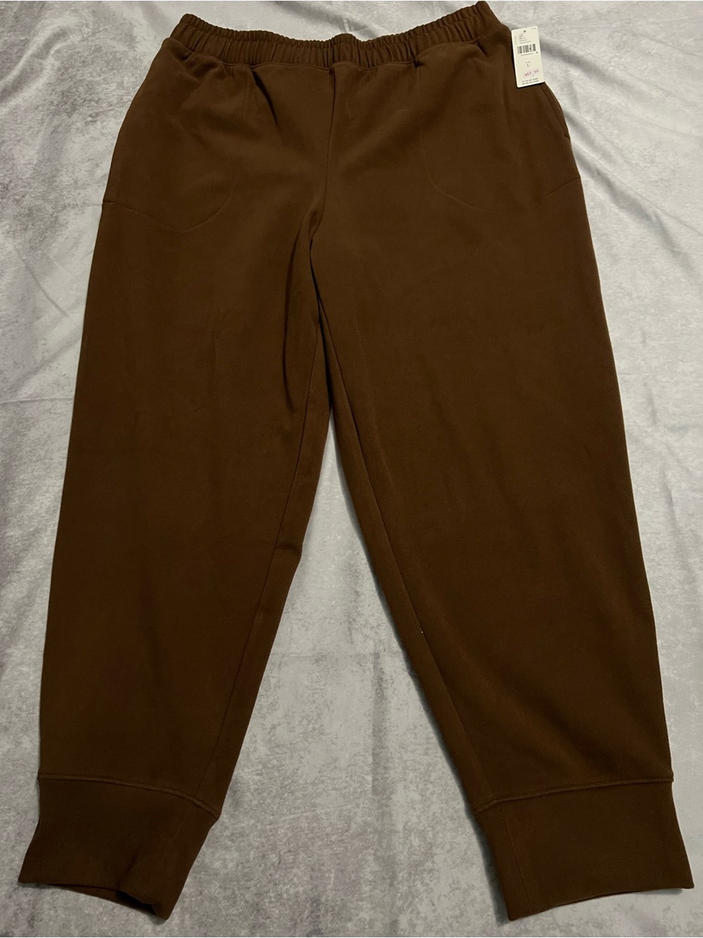 Varley Brown fleece Joggers